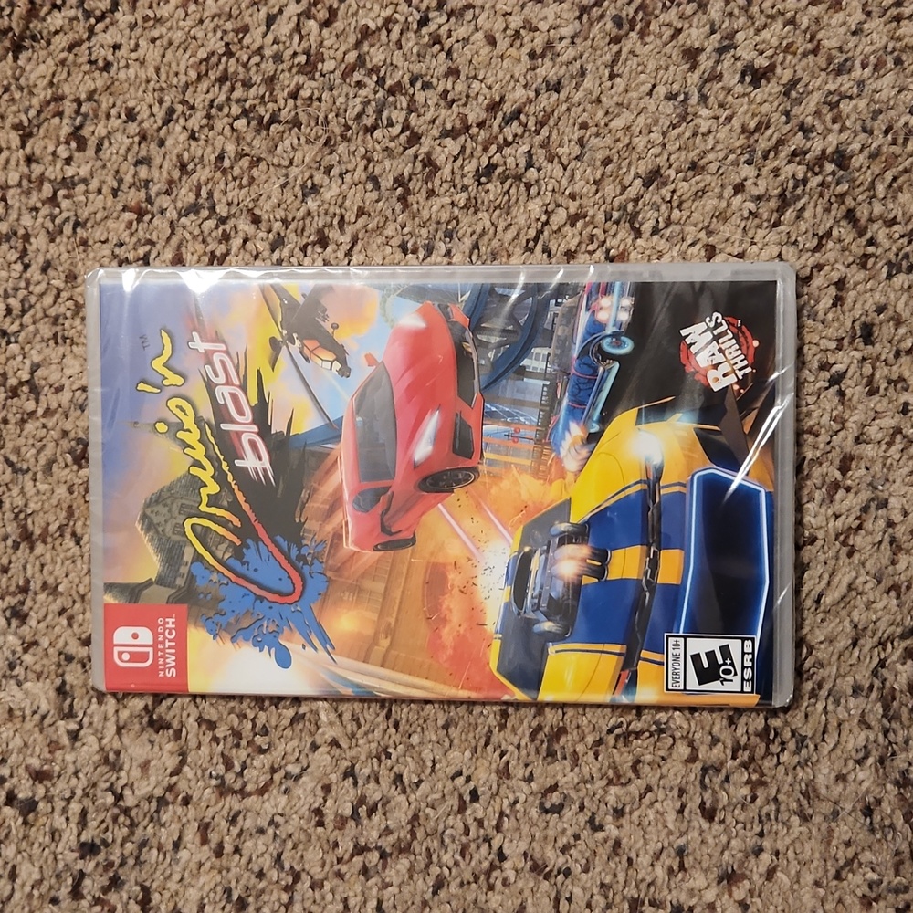Brand New Cruis'n Blast Nitendo Switch Game (Never Opened Still in Plastic)